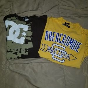 Bundle of 2 teen boy size small shirts
